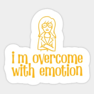 Daria - Im Overcome With emoticon Sticker